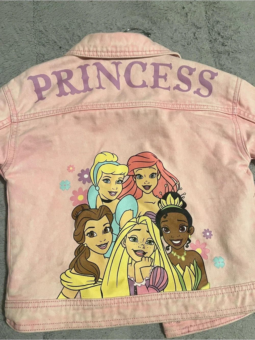 Disney Pink 'Princess' Denim Jacket